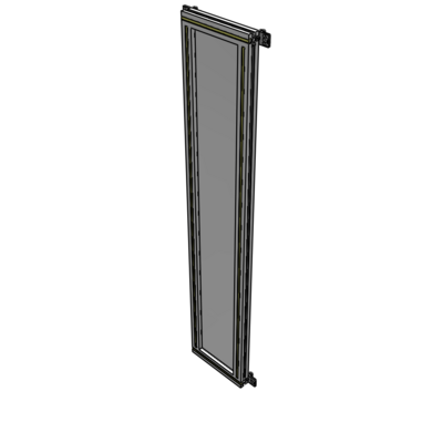 A4-1700-0300-0150-HYPZK GUARDING PANEL 1700MM TALL X 300MM WIDE 1/4'' POLYCARBONATE