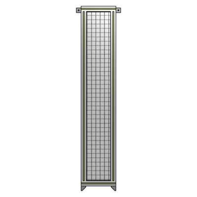 GUARDING PANEL 1700MM TALL X 300MM WIDE 1'' MESH
