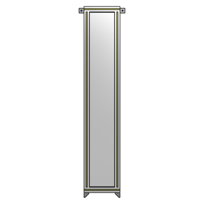 GUARDING PANEL 1700MM TALL X 300MM WIDE 1/4'' POLYCARBONATE