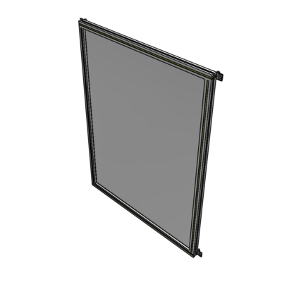 A4-1700-1200-0150-HYPZA GUARDING PANEL 1700MM TALL X 1200MM WIDE 1/4'' POLYCARBONATE