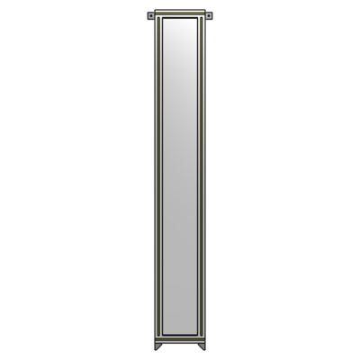 GUARDING PANEL 2135MM TALL X 300MM WIDE 1/4'' POLYCARBONATE