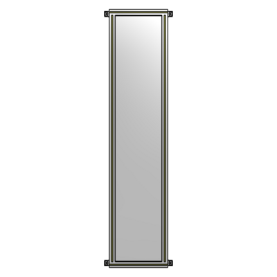 GUARDING PANEL 2135MM TALL X 450MM WIDE 1/4'' POLYCARBONATE