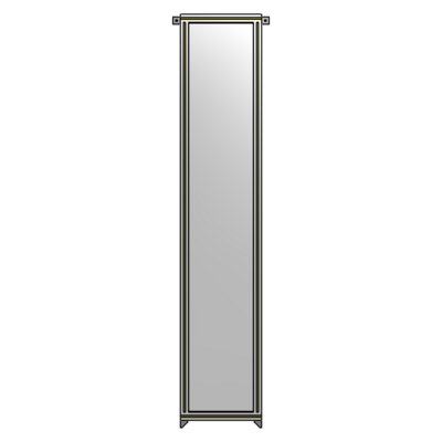 GUARDING PANEL 2400MM TALL X 450MM WIDE 1/4'' POLYCARBONATE