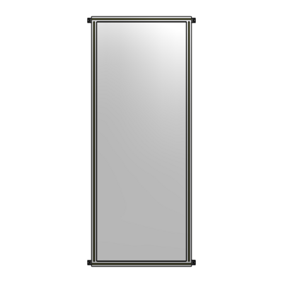 GUARDING PANEL 2400MM TALL X 900MM WIDE 1/4'' POLYCARBONATE