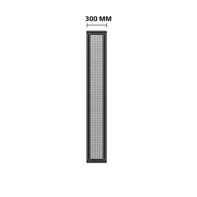 300MM WIDE