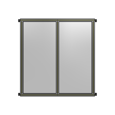 GUARDING PANEL 1400MM TALL X 1200MM WIDE 1/4'' POLYCARBONATE