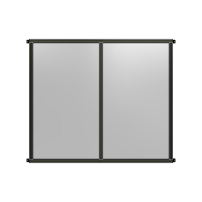 GUARDING PANEL 1700MM TALL X 1800MM WIDE 1/4'' POLYCARBONATE