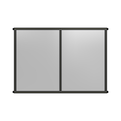 GUARDING PANEL 1700MM TALL X 2200MM WIDE 1/4'' POLYCARBONATE