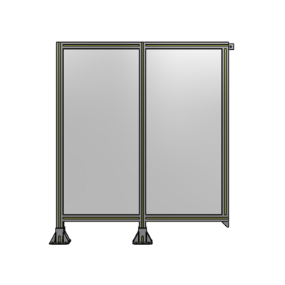 GUARDING PANEL 1400MM TALL X 1200MM WIDE 1/4'' POLYCARBONATE