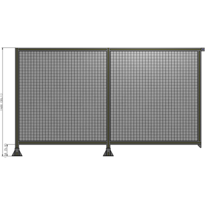 B5-1400-2400-0150-TYMFA GUARDING PANEL 1400MM TALL X 2400MM WIDE 1'' MESH