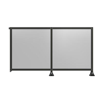 GUARDING PANEL 1400MM TALL X 2400MM WIDE 1/4'' POLYCARBONATE