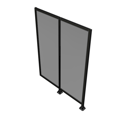 B6-2400-1800-0150-HYPFK GUARDING PANEL 2400MM TALL X 1800MM WIDE 1/4'' POLYCARBONATE