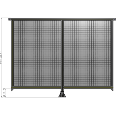 B7-1400-1800-0150-TYMFK GUARDING PANEL 1400MM TALL X 1800MM WIDE 1'' MESH