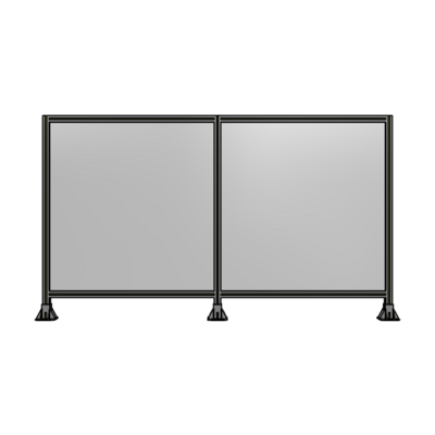 GUARDING PANEL 1400MM TALL X 1800MM WIDE 1/4'' POLYCARBONATE