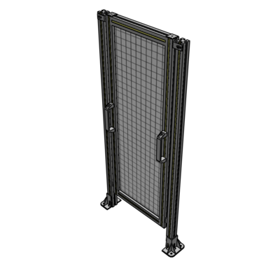 E3-1400-0600-0150-GYMTA GUARDING PANEL 1400MM TALL X 600MM WIDE 1'' MESH