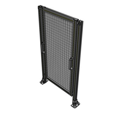 E3-1400-0750-0150-GYMTA GUARDING PANEL 1400MM TALL X 750MM WIDE 1'' MESH