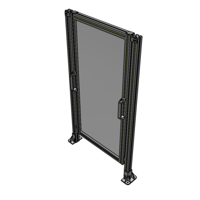 E3-1400-0750-0150-GYPTA GUARDING PANEL 1400MM TALL X 750MM WIDE 1/4'' POLYCARBONATE