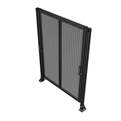 E4-1700-1200-0150-GYMTA GUARDING PANEL 1700MM TALL X 1200MM WIDE 1'' MESH