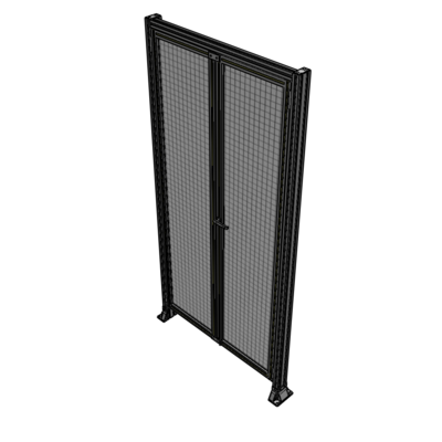 J3-2400-1200-0150-UYMTK GUARDING PANEL 2400MM TALL X 1200MM WIDE 1" MESH