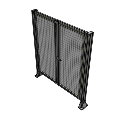 J4-1400-1200-0150-UYMTK GUARDING PANEL 1400MM TALL X 1200MM WIDE 1" MESH