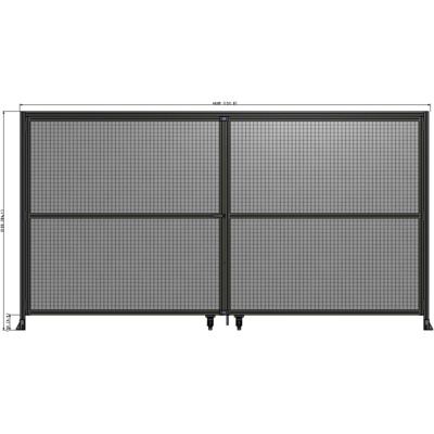 J5-2135-4000-0150-TYMTK GUARDING PANEL 2135MM TALL X 4000MM WIDE 1" MESH