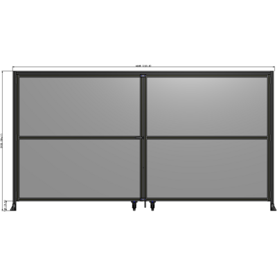 J5-2135-4000-0150-TYPTA GUARDING PANEL 2135MM TALL X 4000MM WIDE 1/4'' POLYCARBONATE