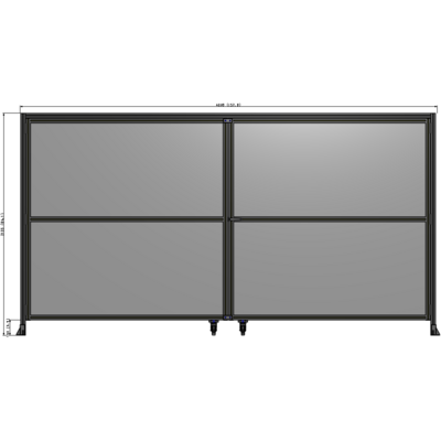 J5-2135-4000-0150-UYPTA GUARDING PANEL 2135MM TALL X 4000MM WIDE 1/4'' POLYCARBONATE