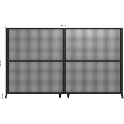 J8-2400-4000-0150-UYMTK GUARDING PANEL 2400MM TALL X 4000MM WIDE 1" MESH