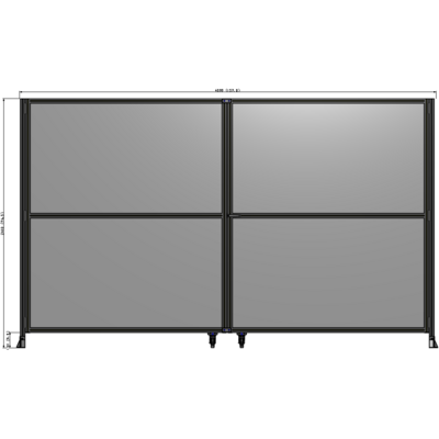 J8-2400-4000-0150-UYPTK GUARDING PANEL 2400MM TALL X 4000MM WIDE 1/4'' POLYCARBONATE