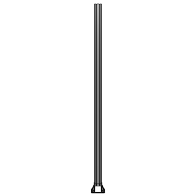 GUARDING POST 90 MM WIDE X 90 MM DEEP X 2400 MM TALL
