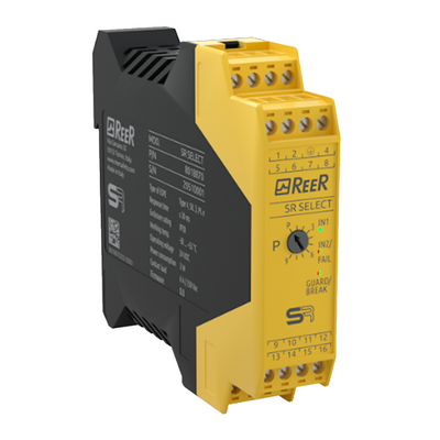 REER MULTIFUCTION SAFETY INTERFACE, SCREW TERMINAL BLOCKS, SCREW TERMINAL BLOCKS(SR SELECT)