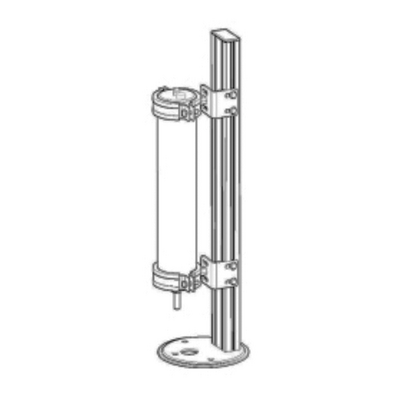 REER SET OF 4 STAINLESS STEEL BRACKETS, ADMIRAL/VISION WT, FMC-B12/B18 COLUMNS(SFB WT-LL SS)